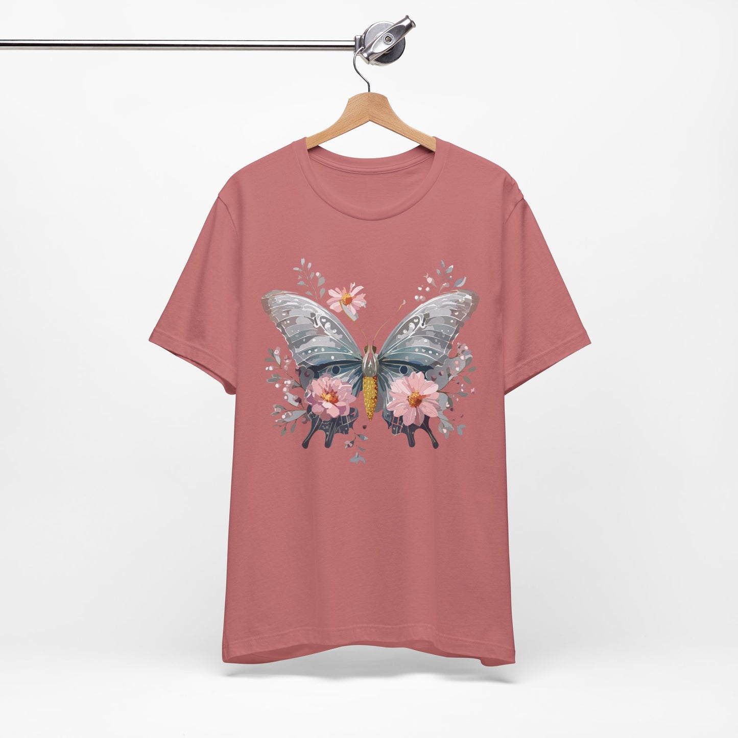 Butterfly Tee Shirt, Shirt with Butterfly