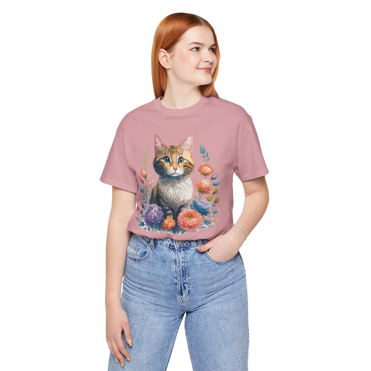 Animals Shirt, Shirt with Cat