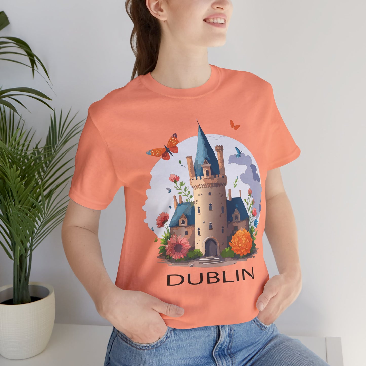 Dublin Shirt, Travel T-Shirt, Tourist Shirts, Tee Shirt with Travel Prints 5