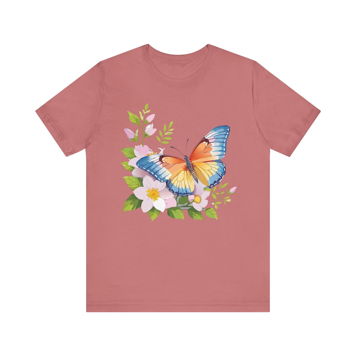 Butterfly Tee Shirt, Shirt with Butterfly