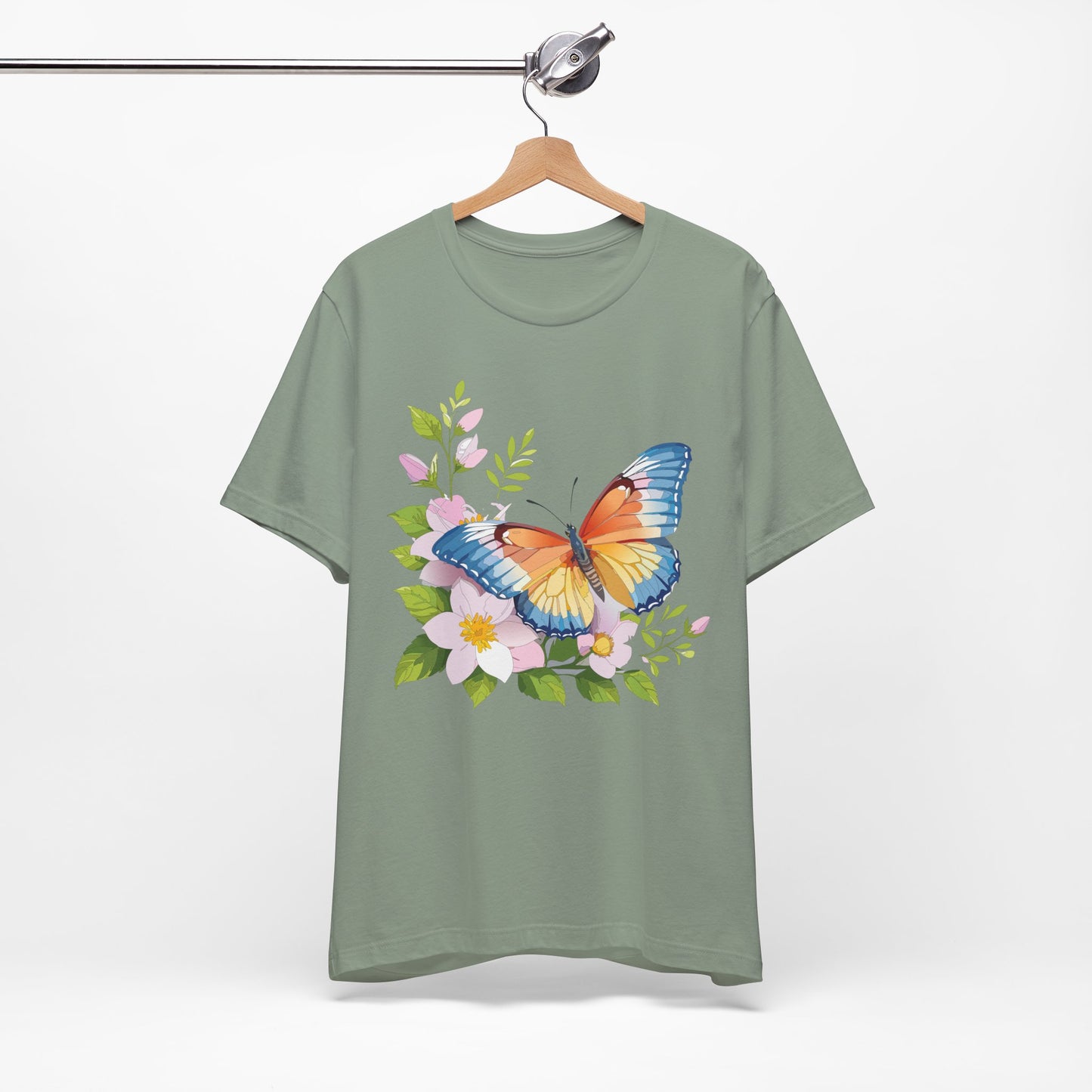Butterfly Tee Shirt, Shirt with Butterfly