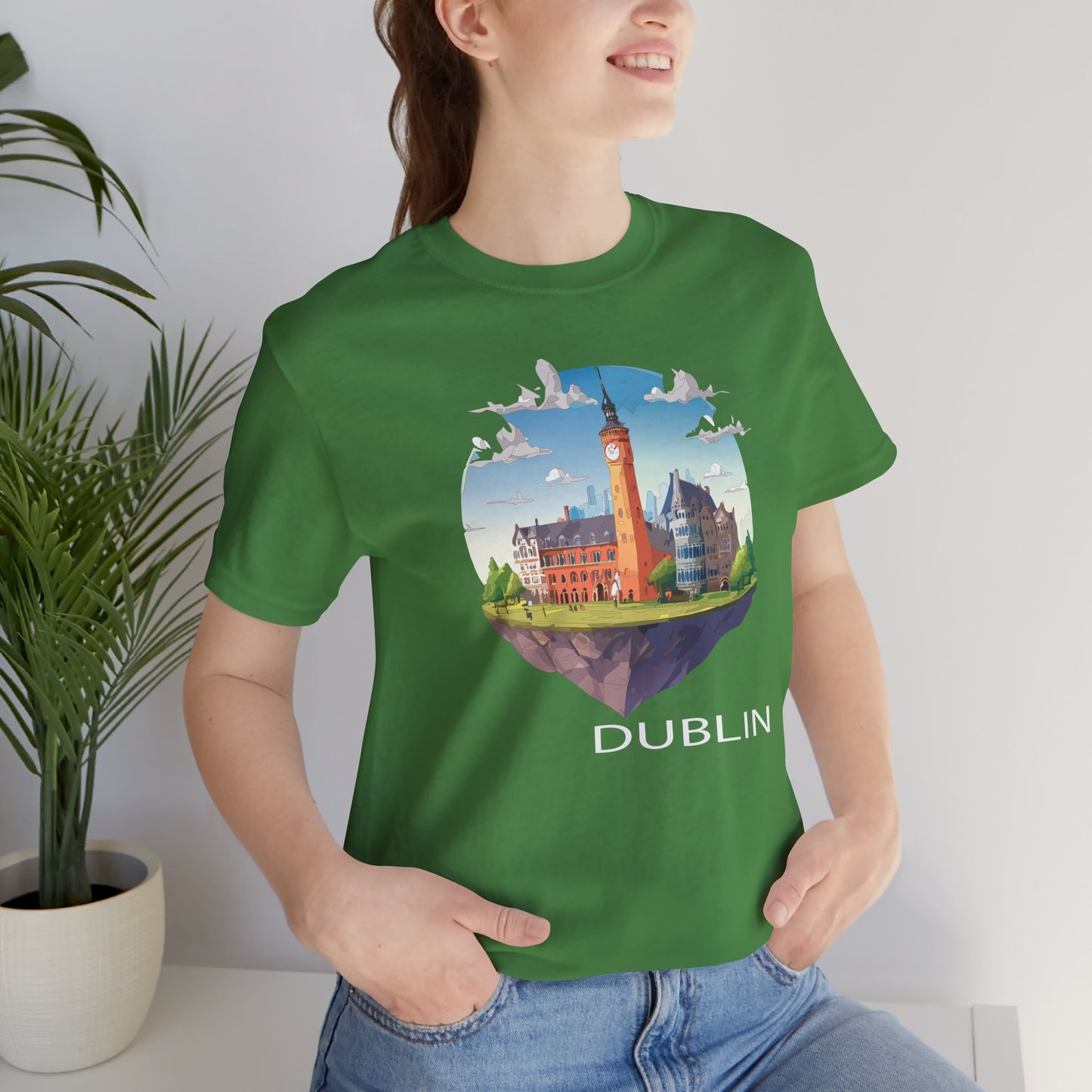 Dublin Shirt, Travel T-Shirt, Tourist Shirts, Tee Shirt with Travel Prints 2