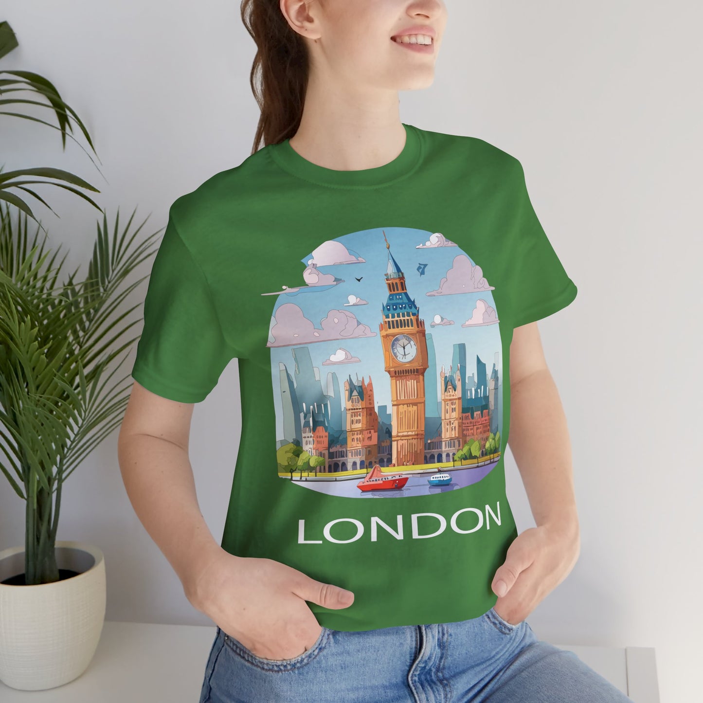 London Shirt, Travel T-Shirt, Tourist Shirts, Tee Shirt with Travel Prints 2