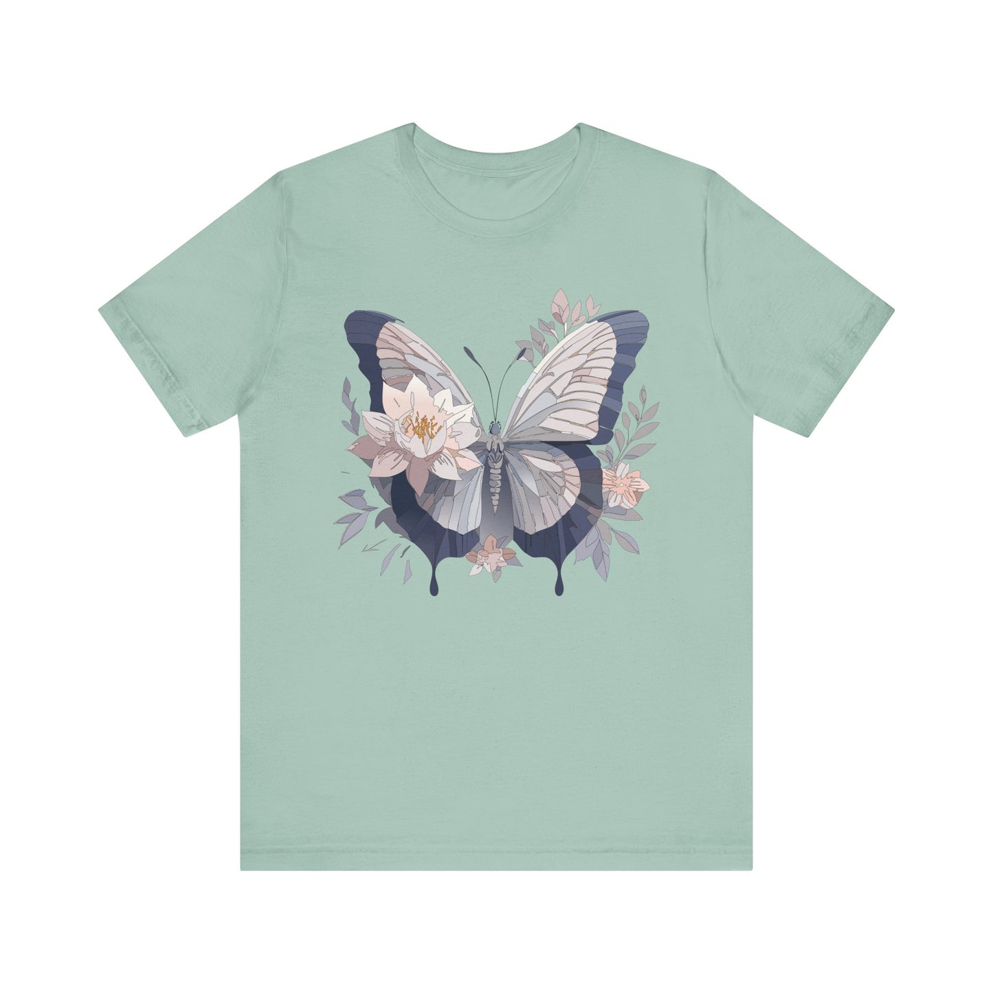 Butterfly Tee Shirt, Shirt with Butterfly