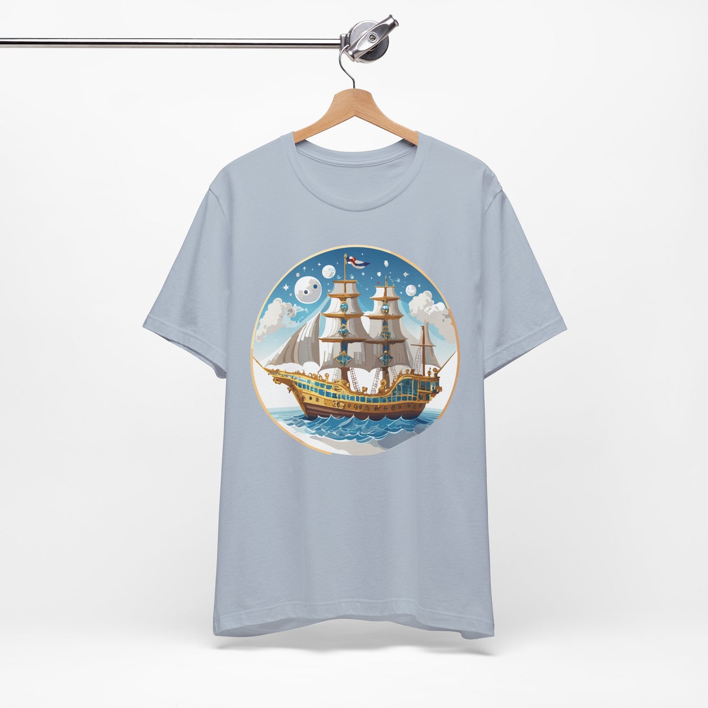 Ship Tee Shirt, Tee Shirt with Ship