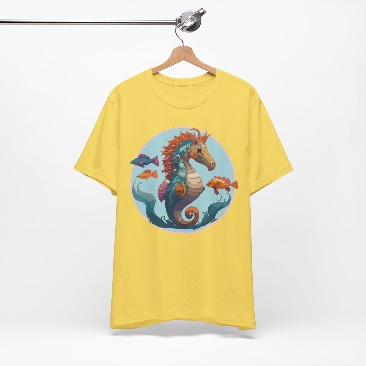 Animals Shirt, Shirt with Seahorse