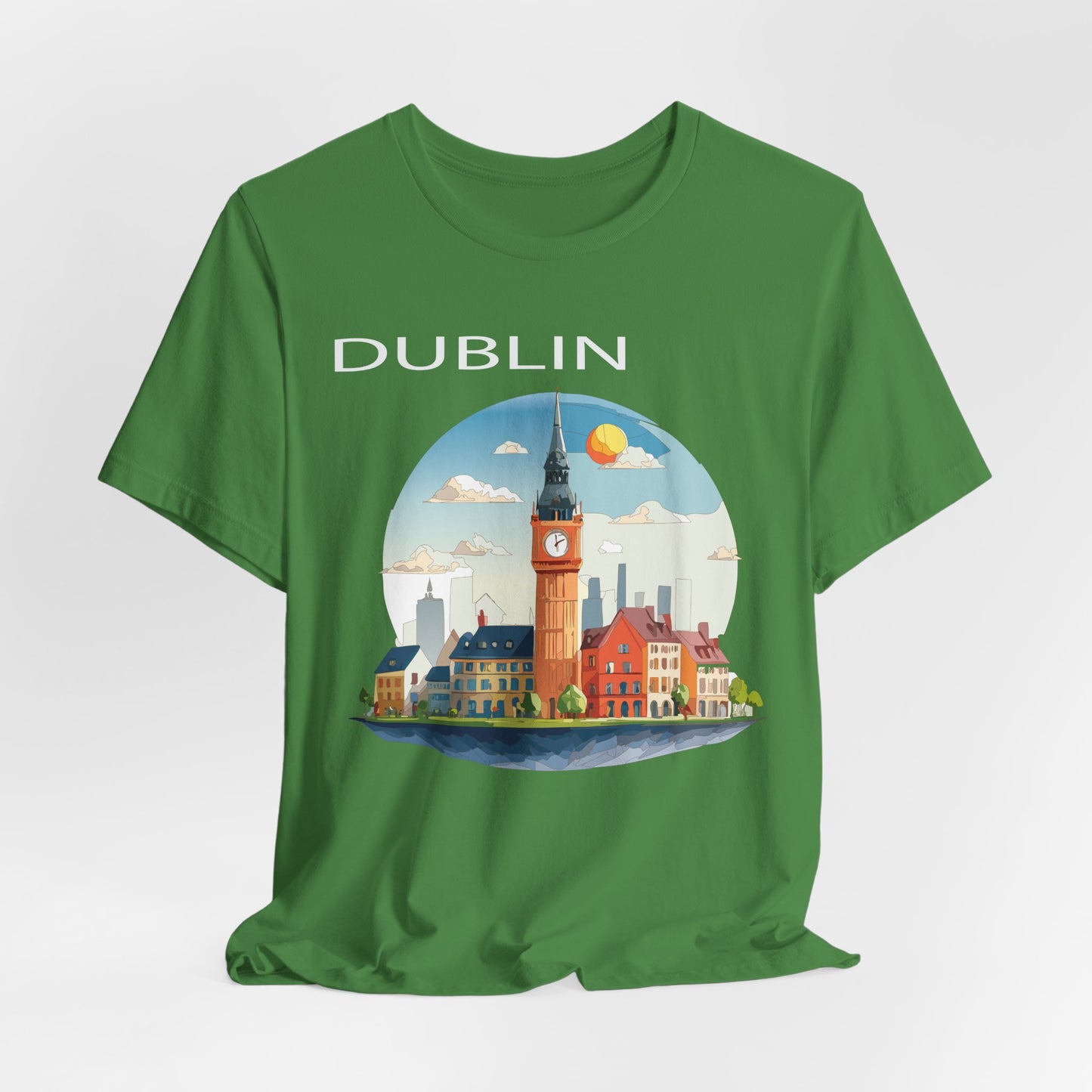 Dublin Shirt, Travel T-Shirt, Tourist Shirts, Tee Shirt with Travel Prints 1