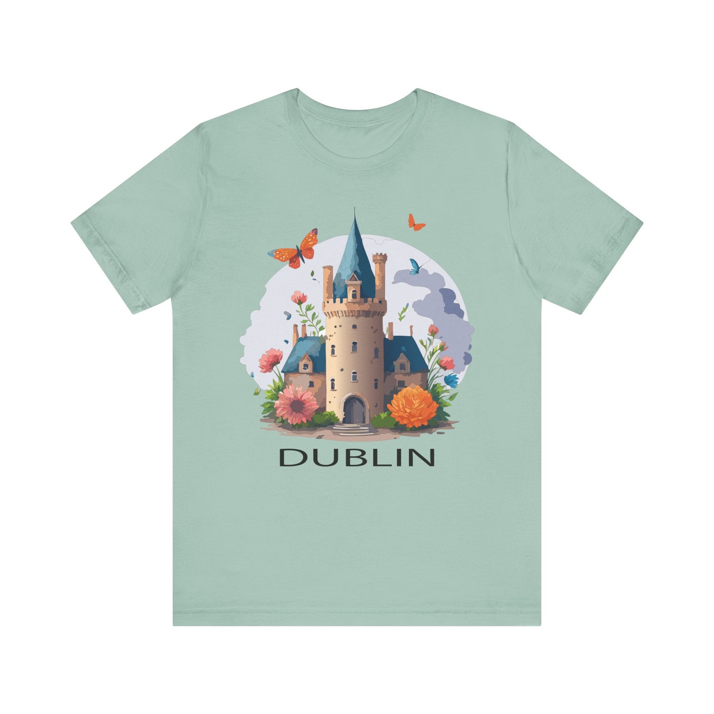 Dublin Shirt, Travel T-Shirt, Tourist Shirts, Tee Shirt with Travel Prints 5