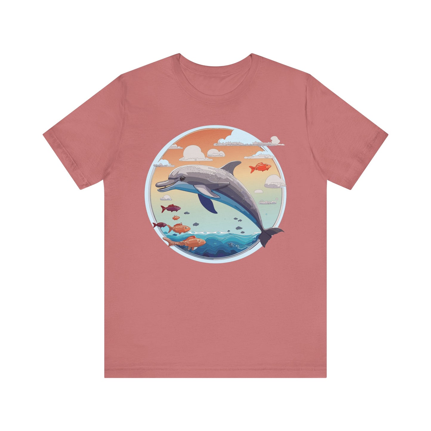 Animals Shirt, Shirt with Dolphin