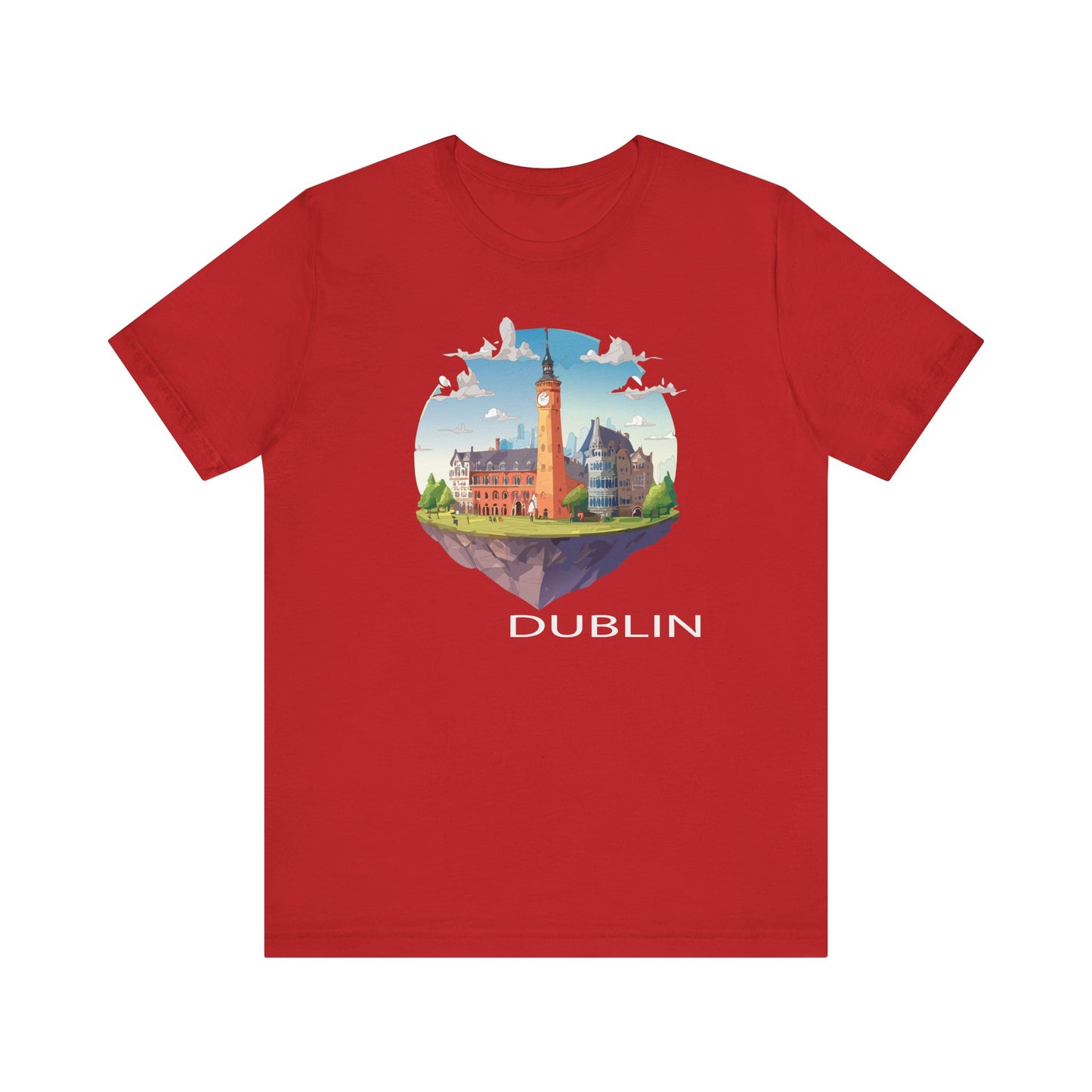 Dublin Shirt, Travel T-Shirt, Tourist Shirts, Tee Shirt with Travel Prints 2