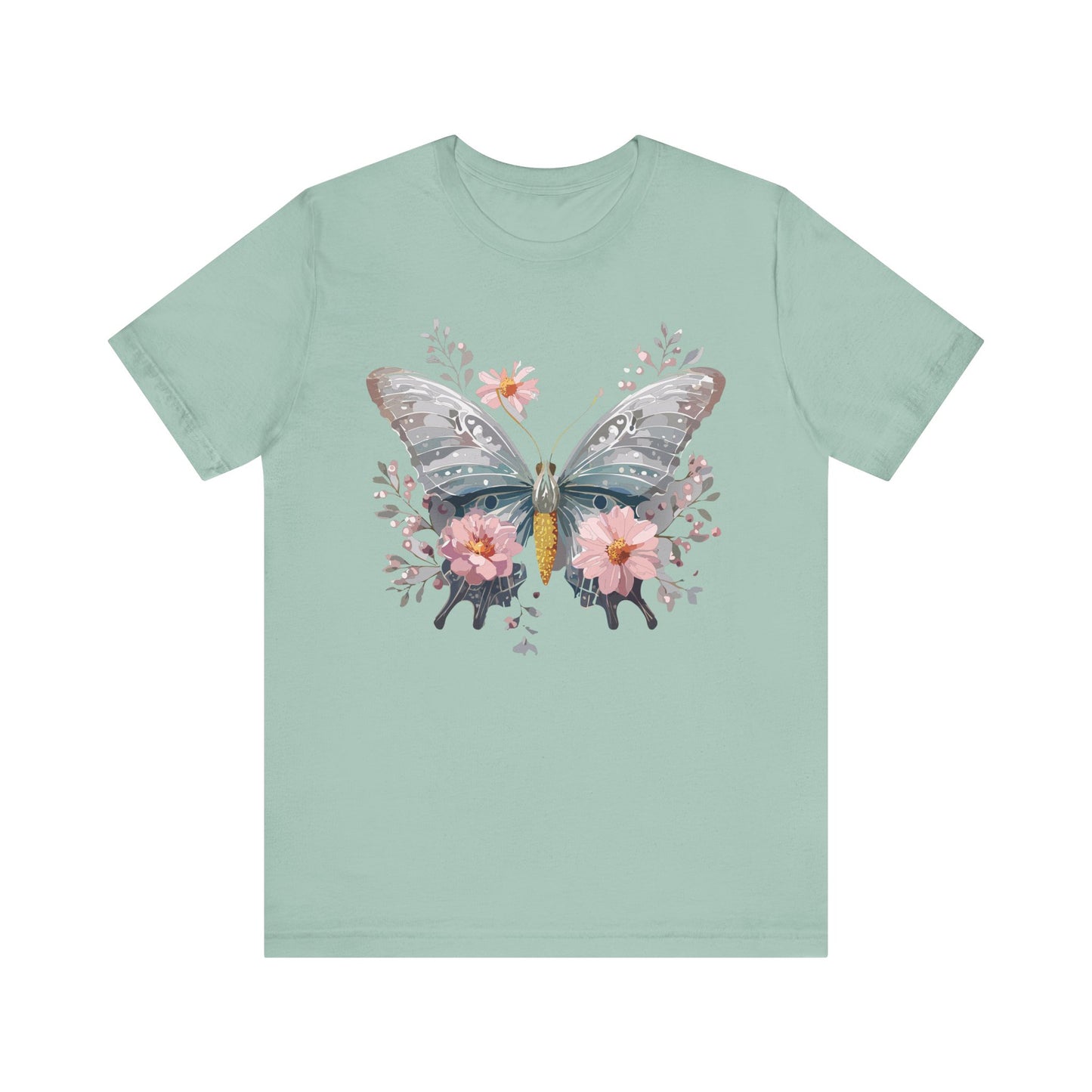 Butterfly Tee Shirt, Shirt with Butterfly