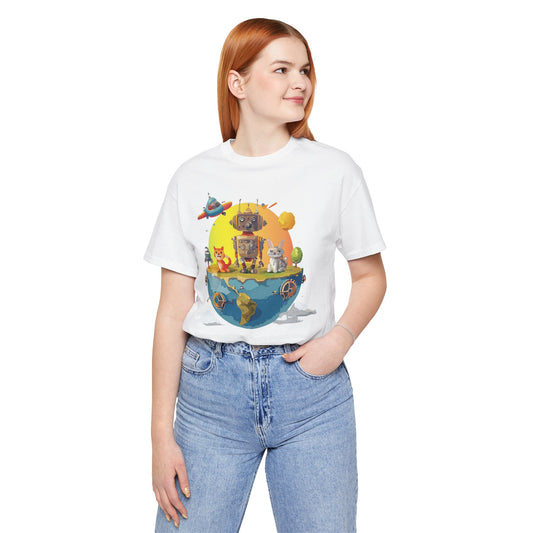 Funny Robots Shirt, T-Shirt with Funny Robots