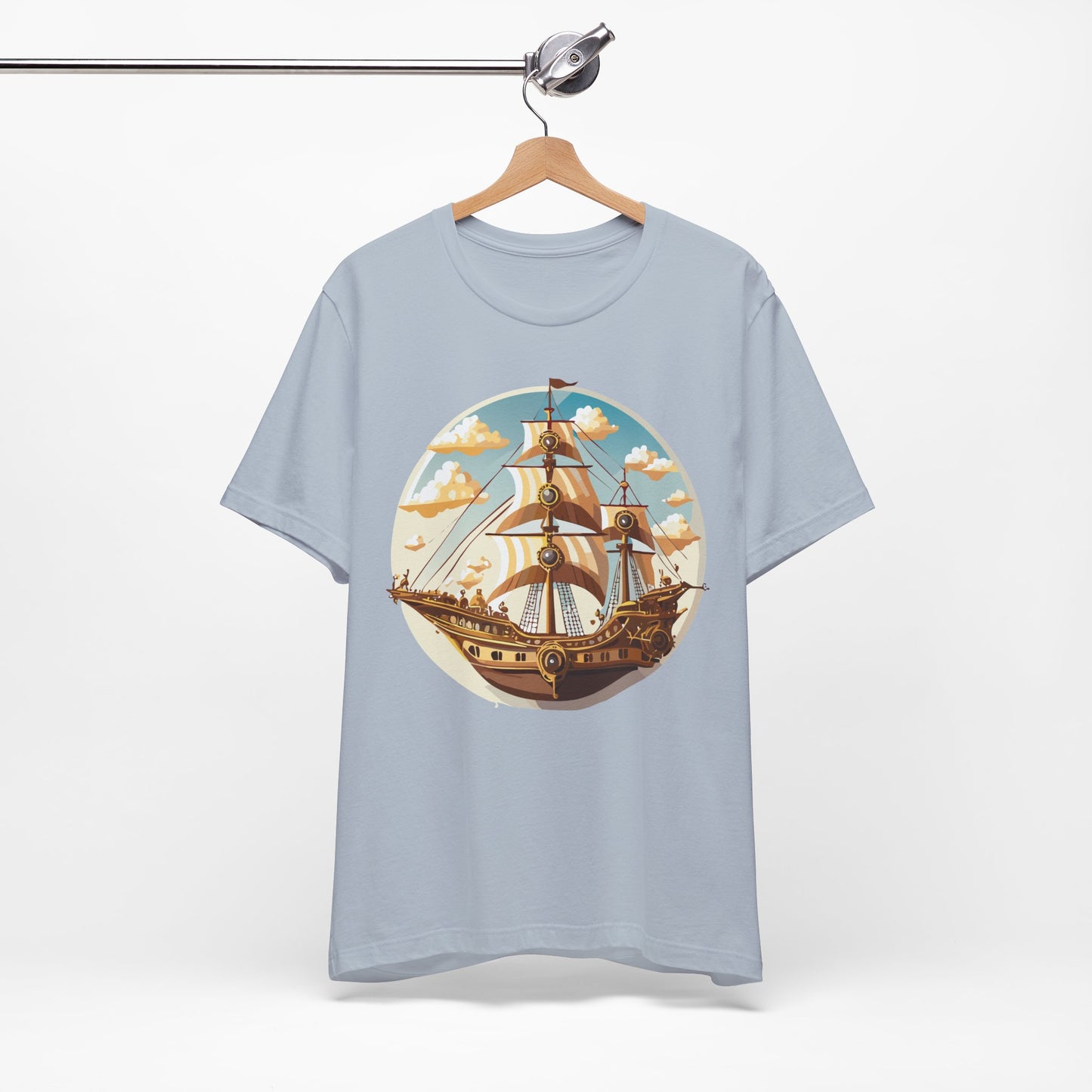 Ship Tee Shirt, Tee Shirt with Ship