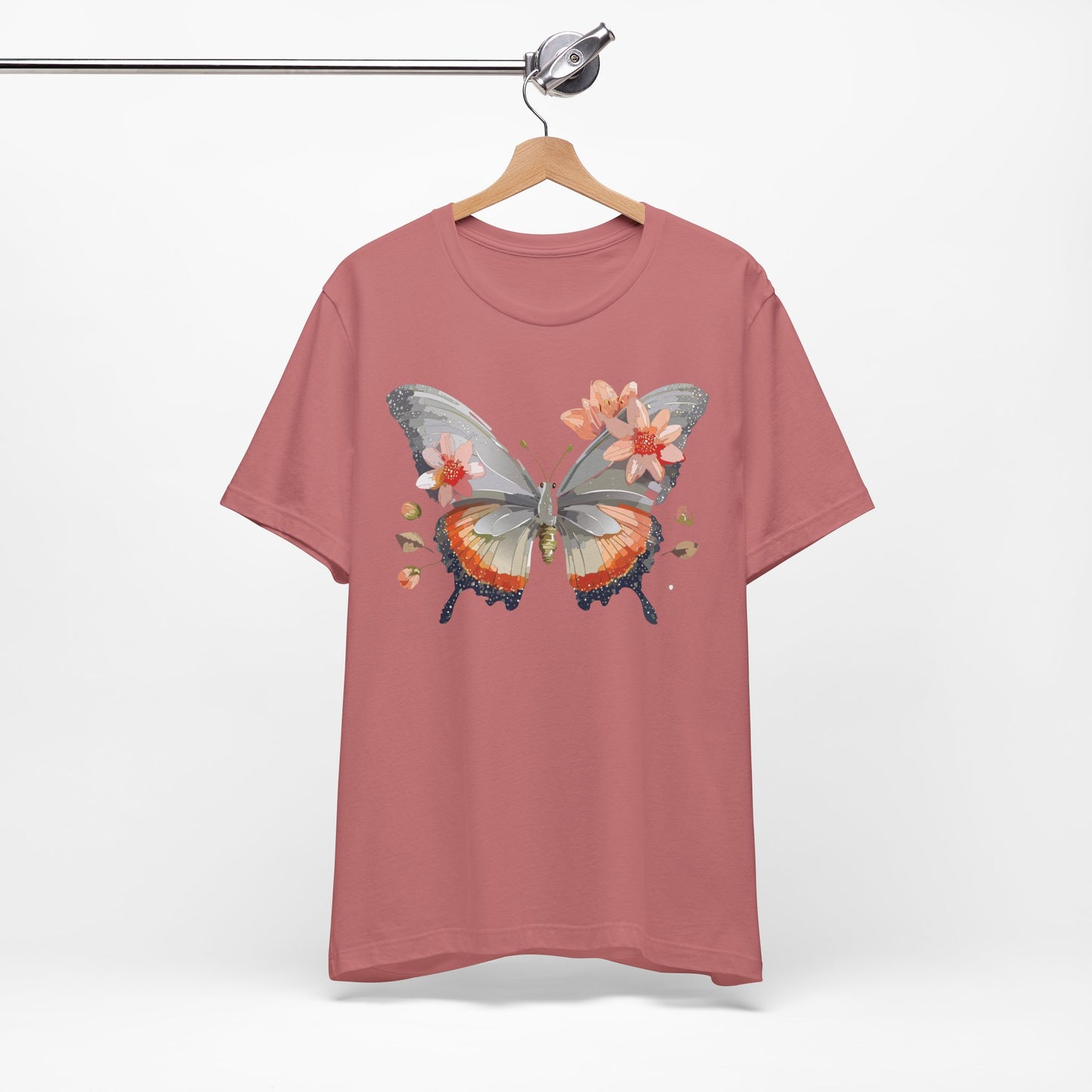 Butterfly Tee Shirt, Shirt with Butterfly