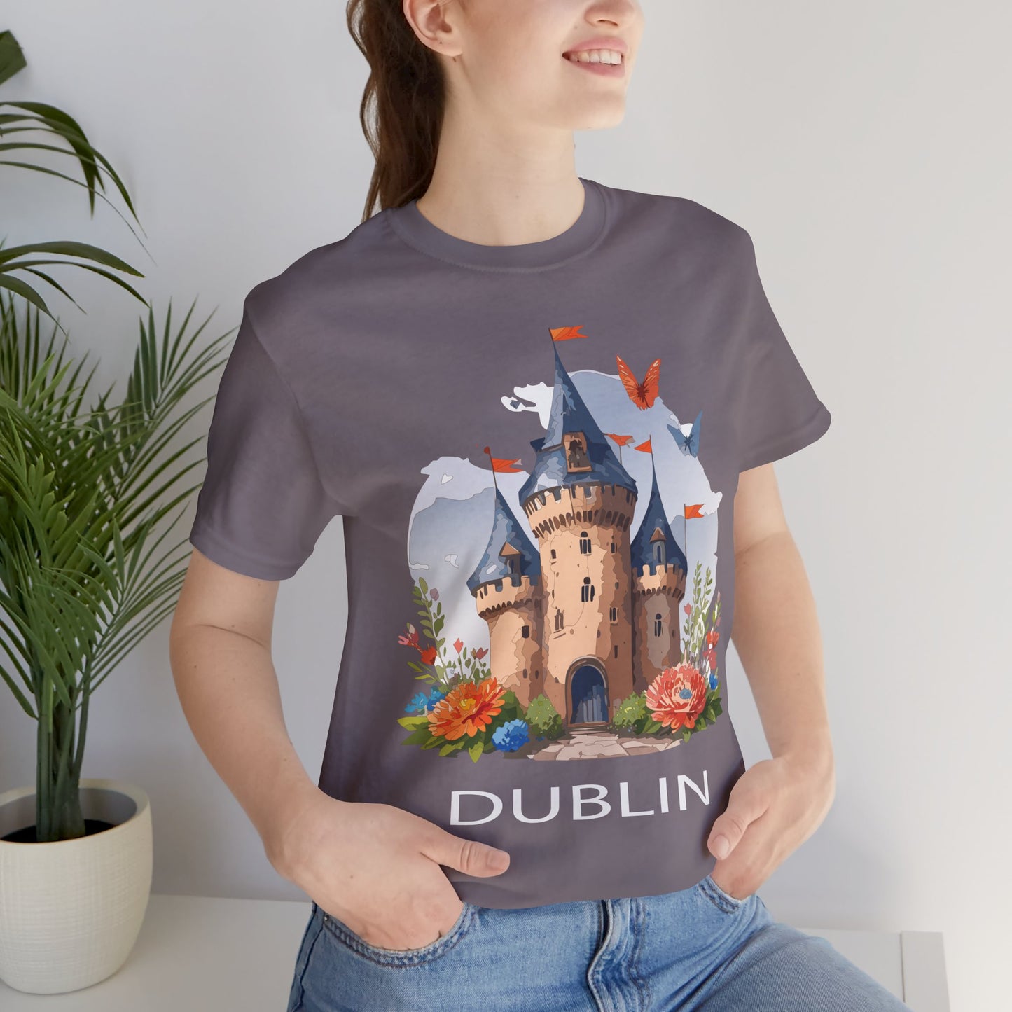 Dublin Shirt, Travel T-Shirt, Tourist Shirts, Tee Shirt with Travel Prints 4