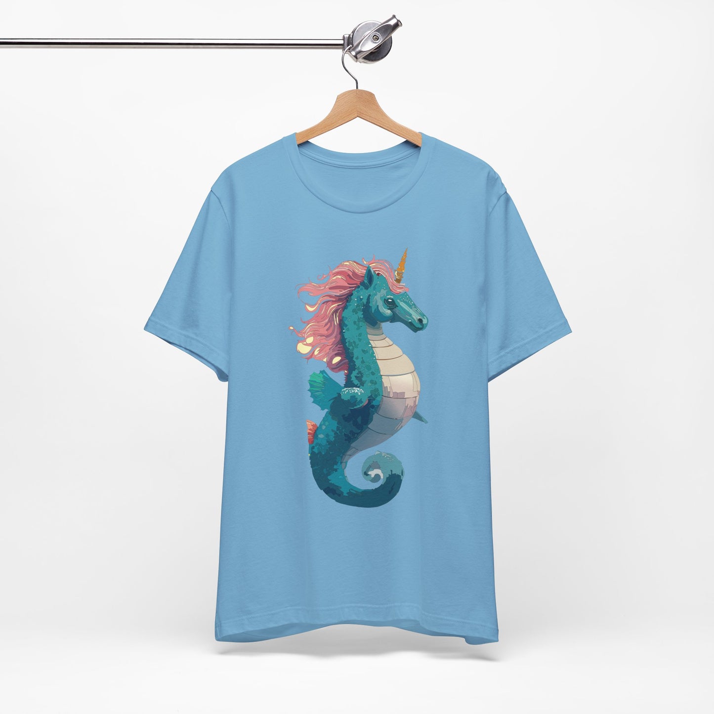 Animals Shirt, Shirt with Seahorse