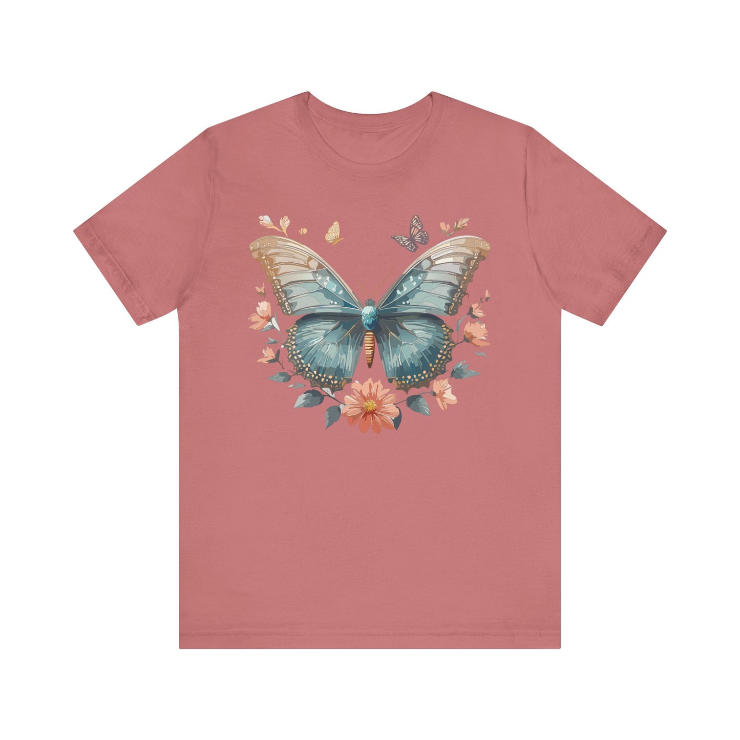Butterfly Tee Shirt, Shirt with Butterfly