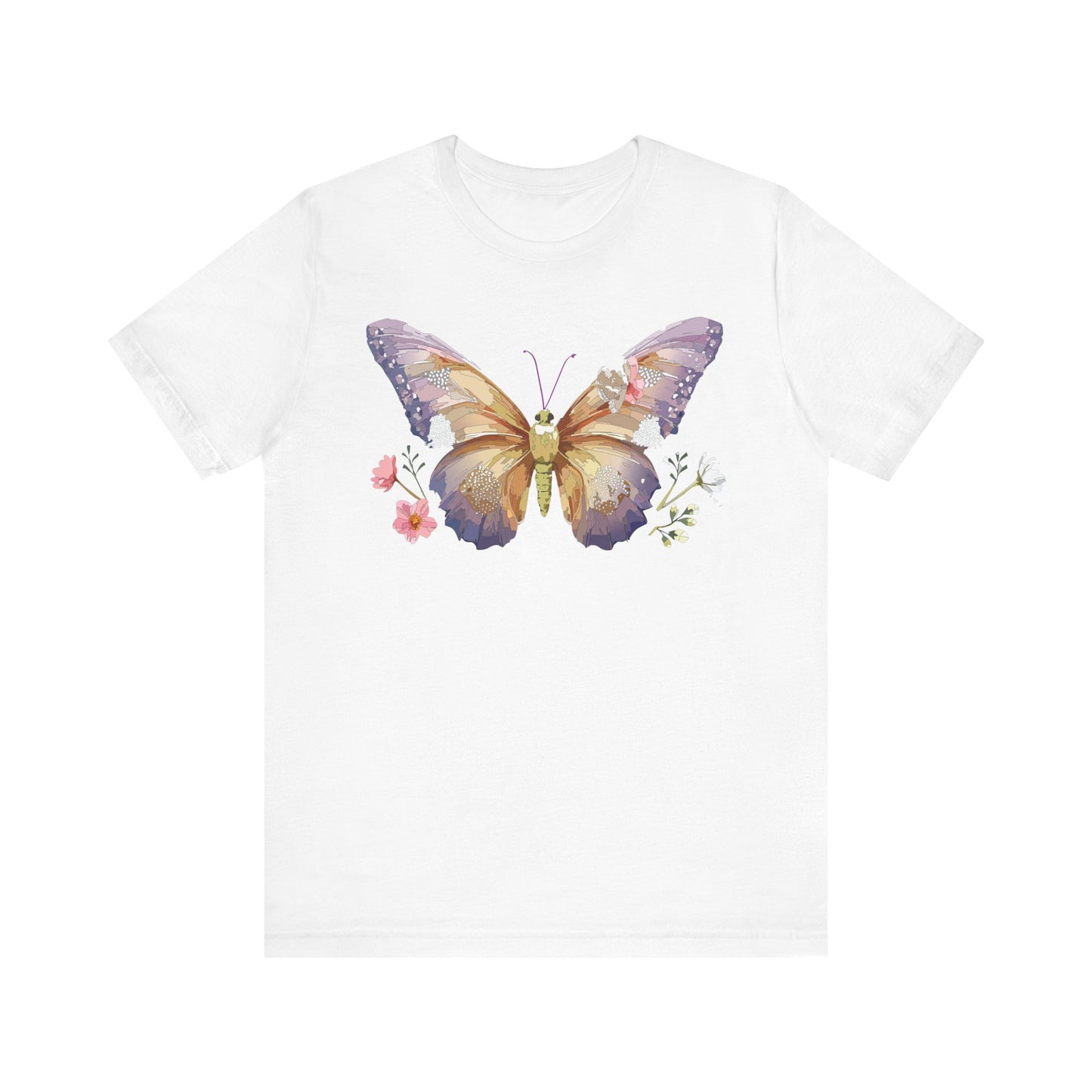 Butterfly Tee Shirt, Shirt with Butterfly