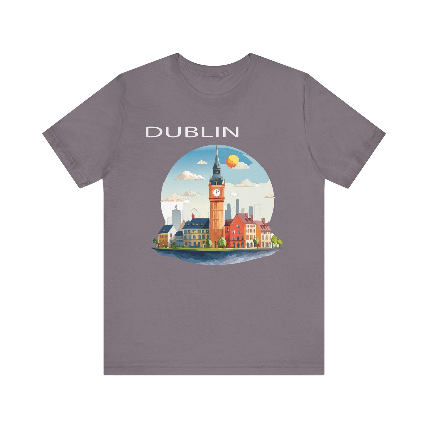 Dublin Shirt, Travel T-Shirt, Tourist Shirts, Tee Shirt with Travel Prints 1