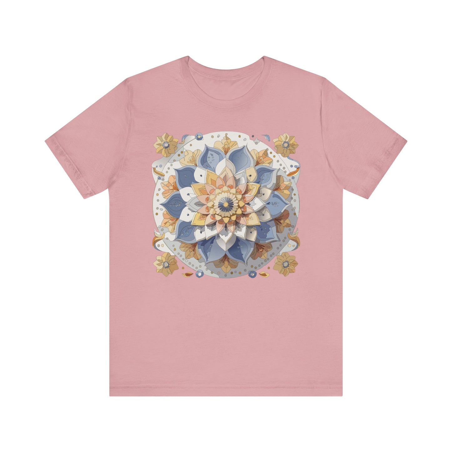 Floral Mandala Shirt, Flowers Mandala Shirt
