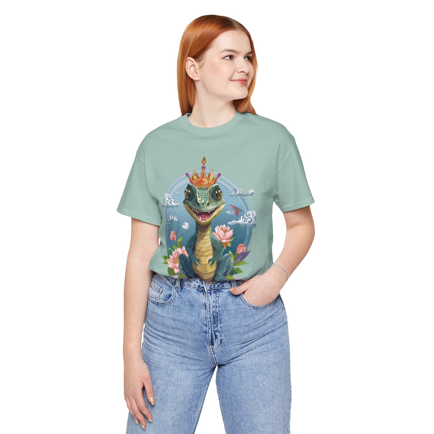 Animals Shirt, Shirt with Lizard