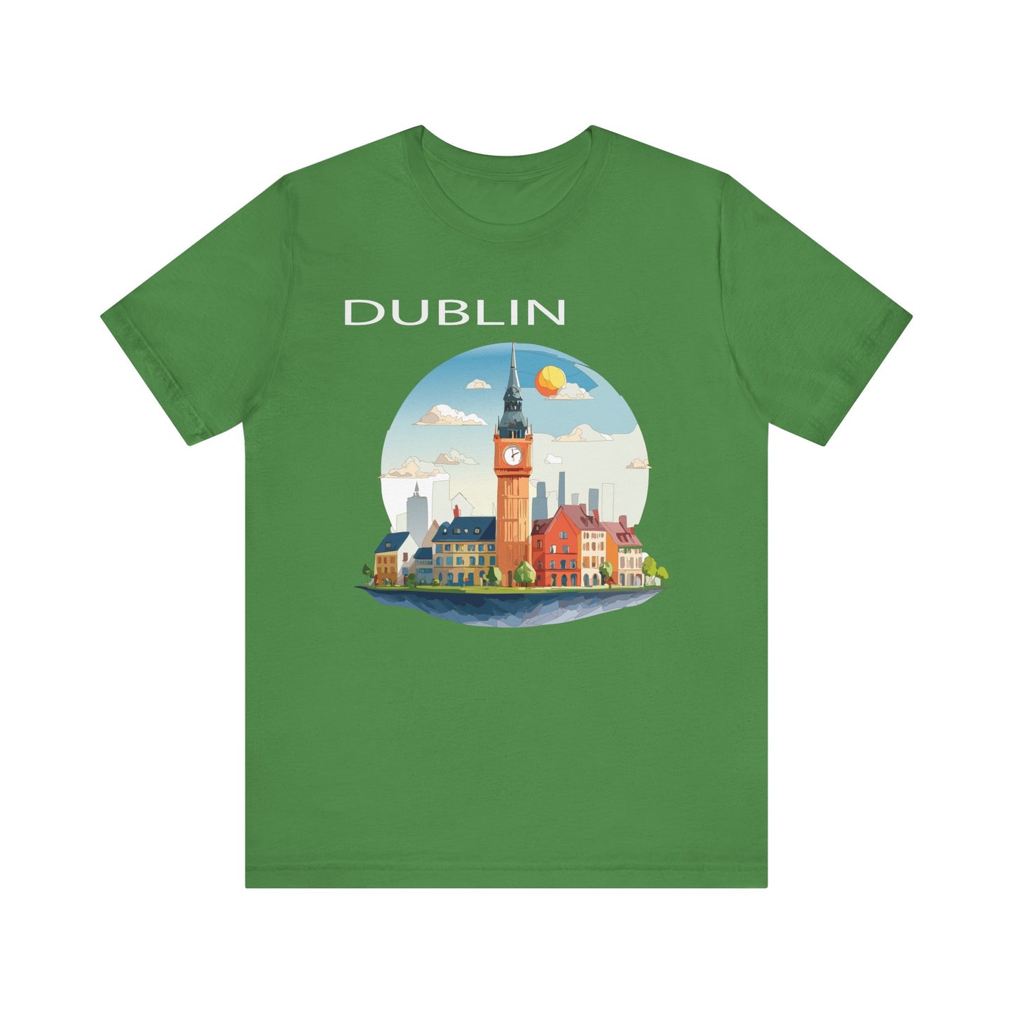 Dublin Shirt, Travel T-Shirt, Tourist Shirts, Tee Shirt with Travel Prints 1