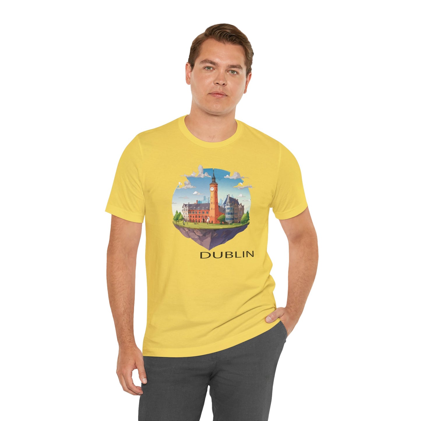 Dublin Shirt, Travel T-Shirt, Tourist Shirts, Tee Shirt with Travel Prints 2