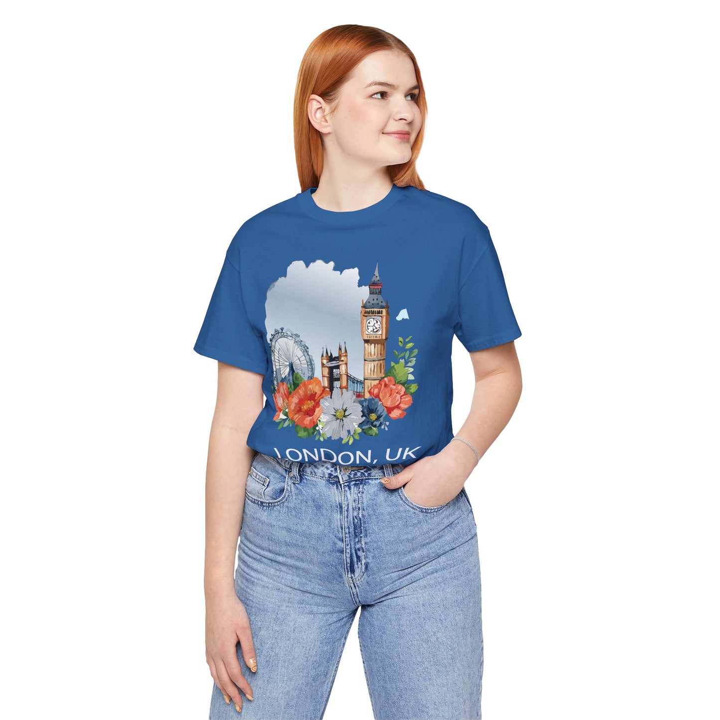London Shirt, Travel T-Shirt, Tourist Shirts, Tee Shirt with Travel Prints 4