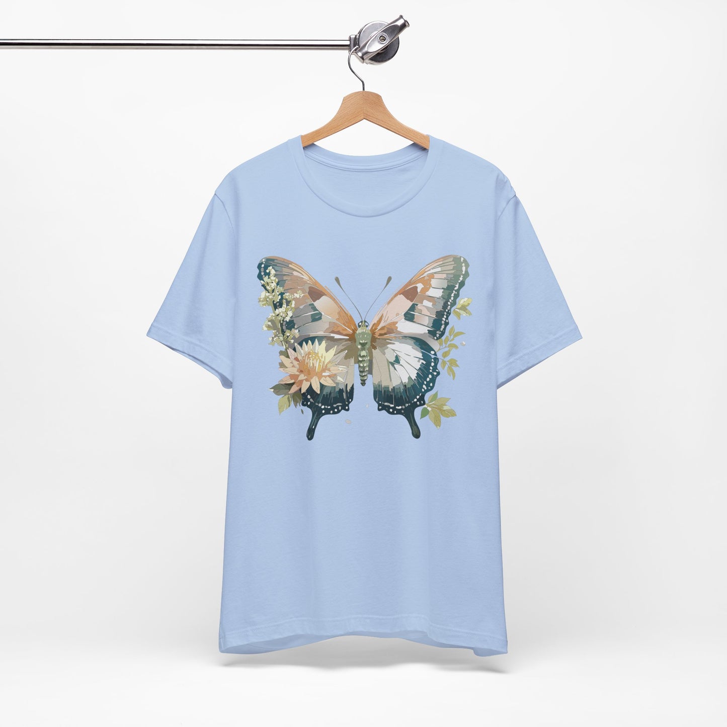 Butterfly Tee Shirt, Shirt with Butterfly
