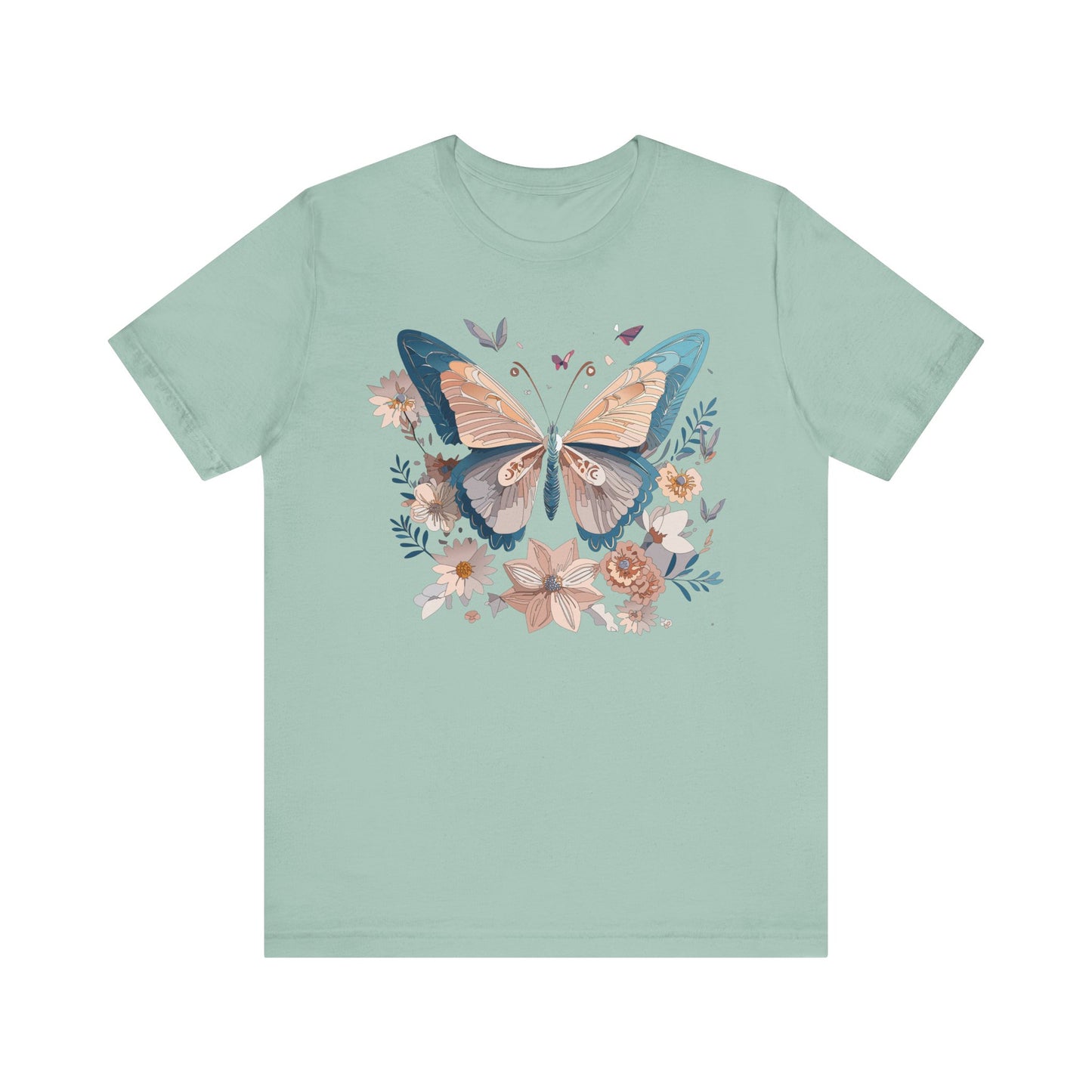 Butterfly Tee Shirt, Shirt with Butterfly