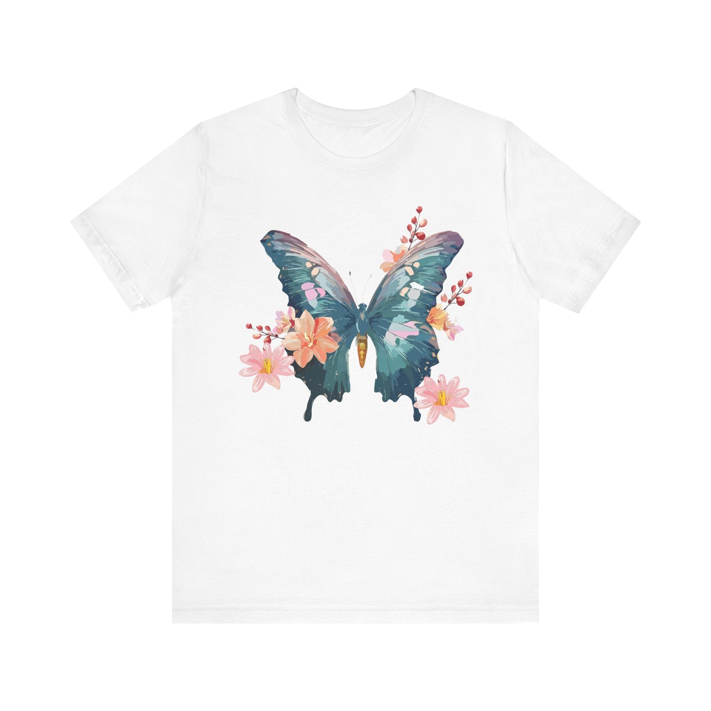 Butterfly Tee Shirt, Shirt with Butterfly