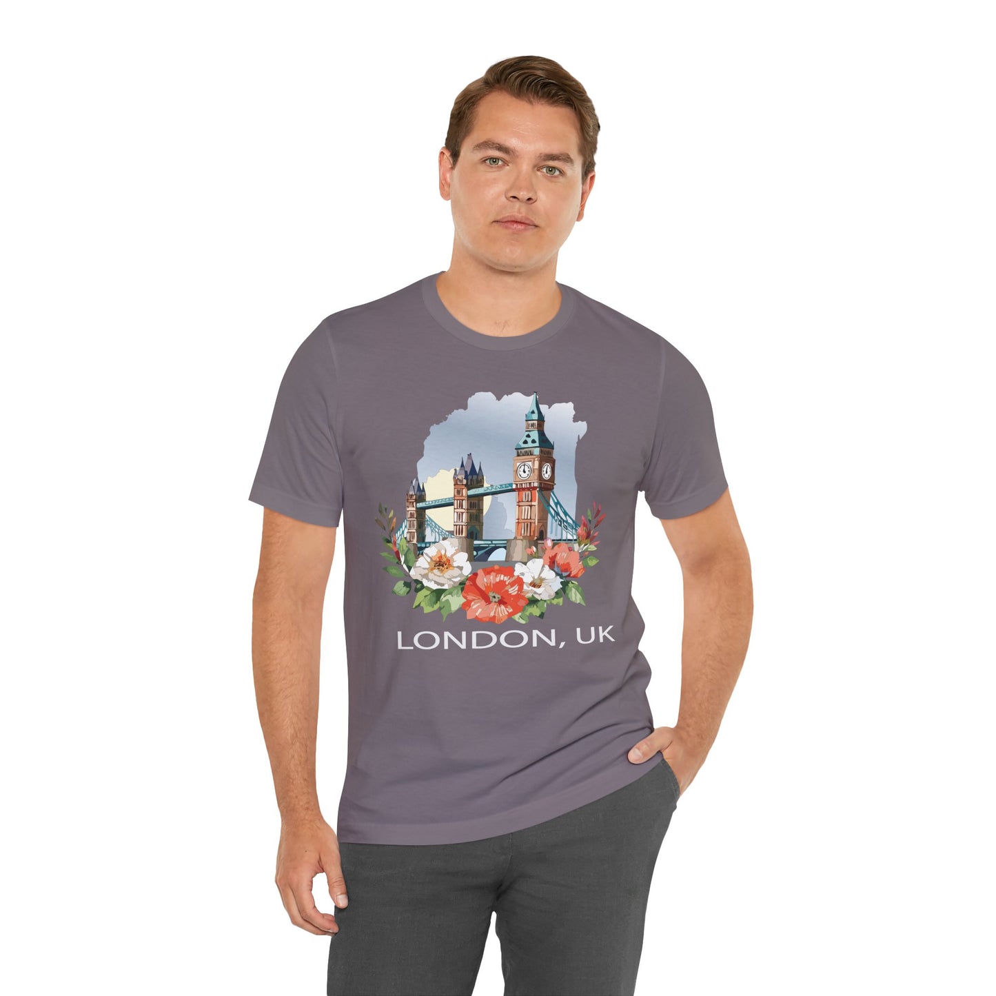 London Shirt, Travel T-Shirt, Tourist Shirts, Tee Shirt with Travel Prints 5
