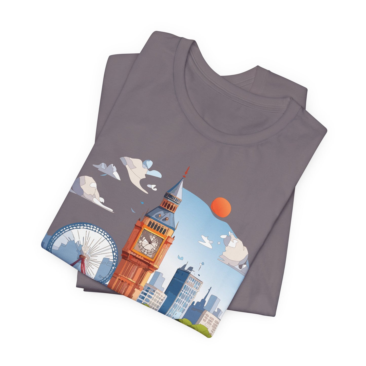 London Shirt, Travel T-Shirt, Tourist Shirts, Tee Shirt with Travel Prints 3