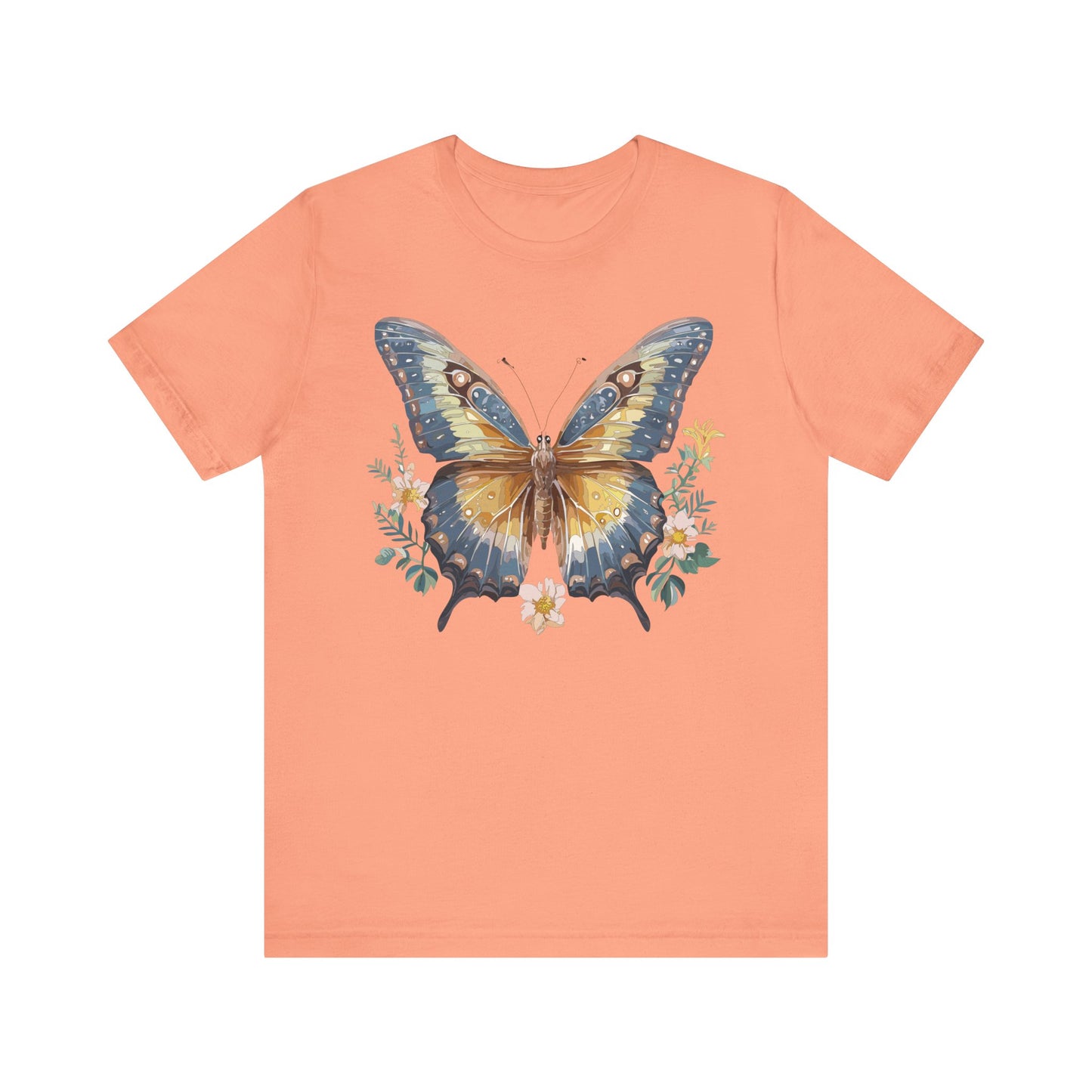Butterfly Tee Shirt, Shirt with Butterfly