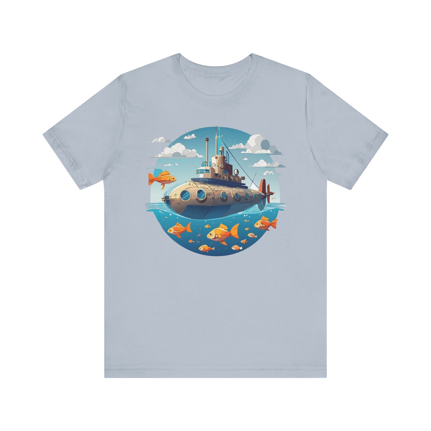 Ship Tee Shirt, Tee Shirt with Ship