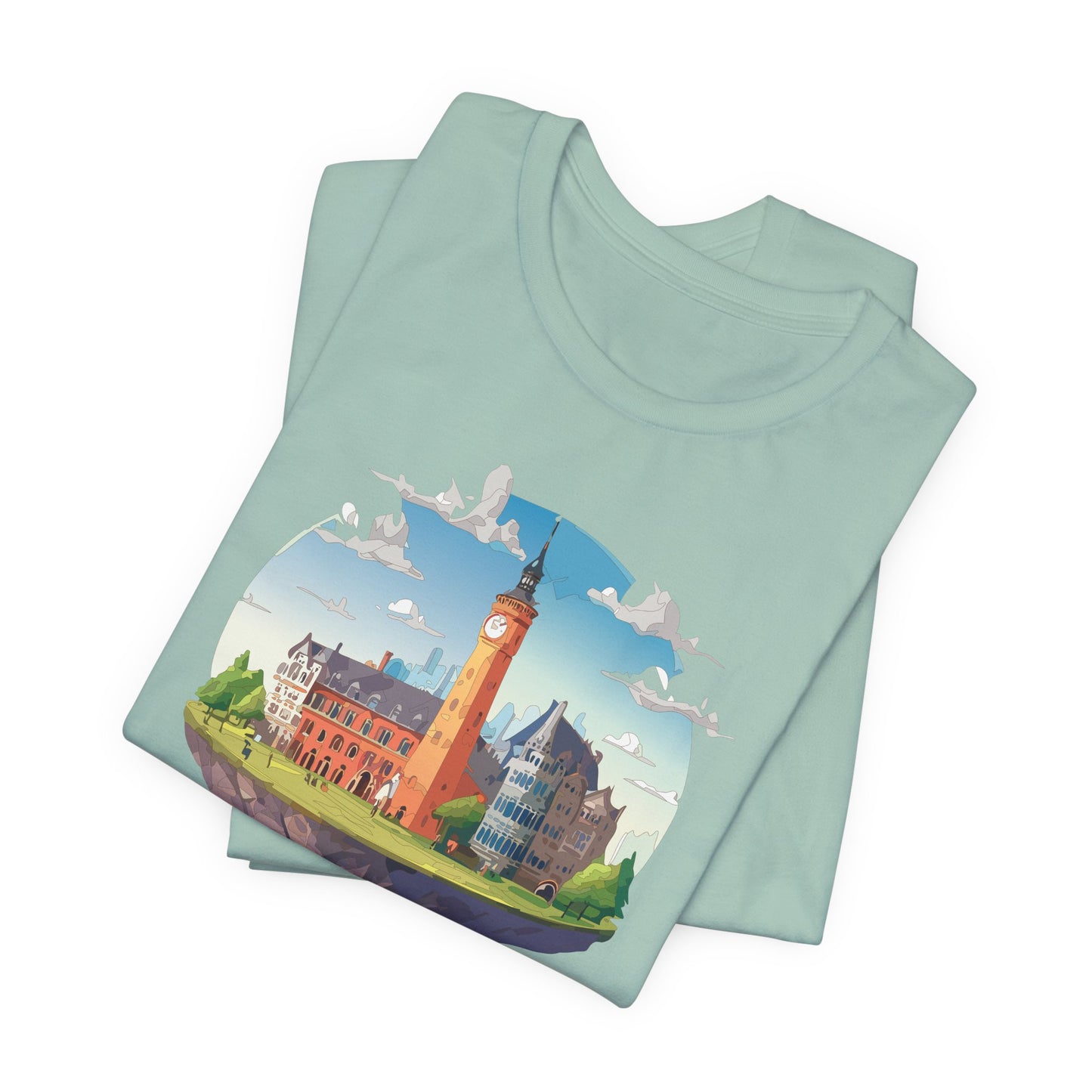 Dublin Shirt, Travel T-Shirt, Tourist Shirts, Tee Shirt with Travel Prints 2