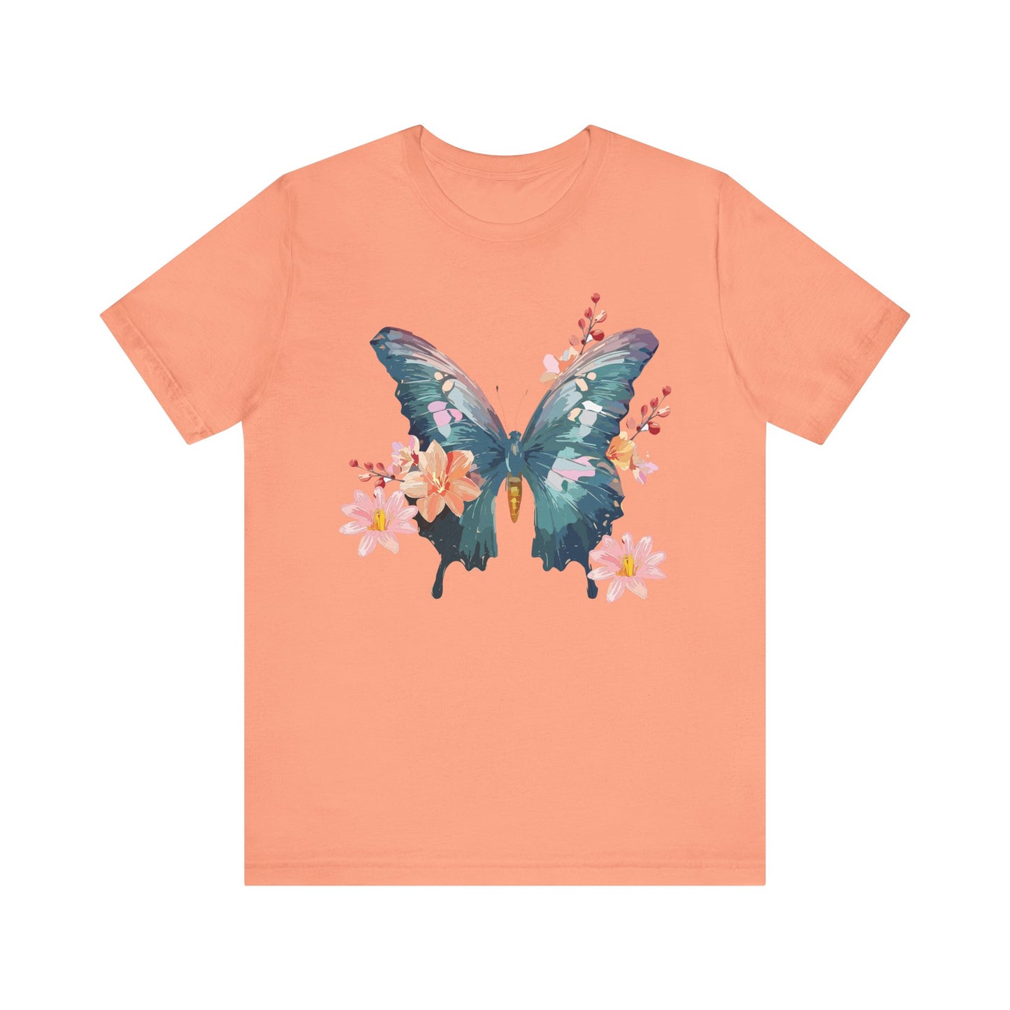 Butterfly Tee Shirt, Shirt with Butterfly