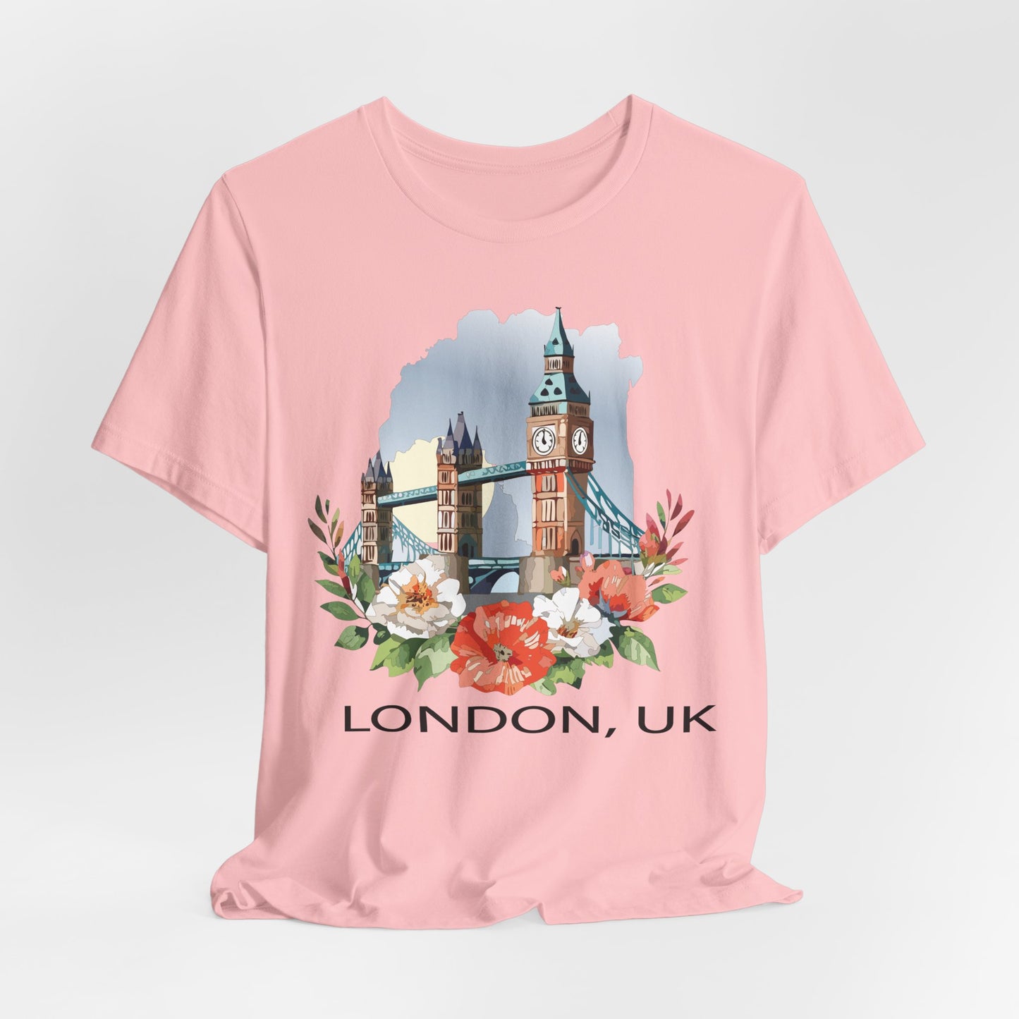 London Shirt, Travel T-Shirt, Tourist Shirts, Tee Shirt with Travel Prints 5