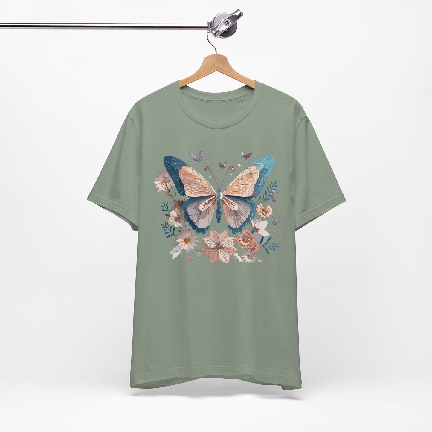 Butterfly Tee Shirt, Shirt with Butterfly