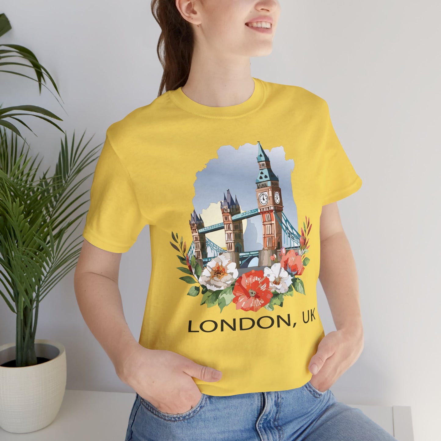 London Shirt, Travel T-Shirt, Tourist Shirts, Tee Shirt with Travel Prints 5