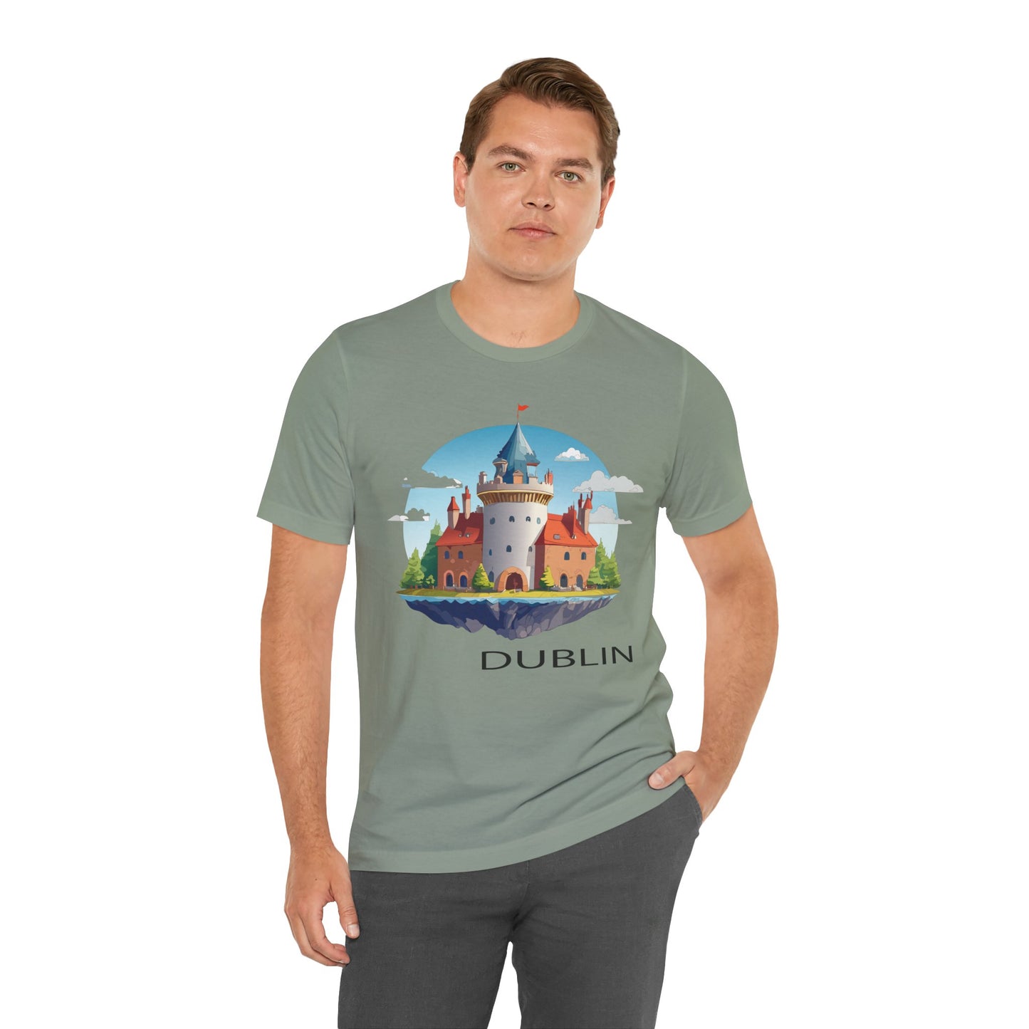 Dublin Shirt, Travel T-Shirt, Tourist Shirts, Tee Shirt with Travel Prints 3