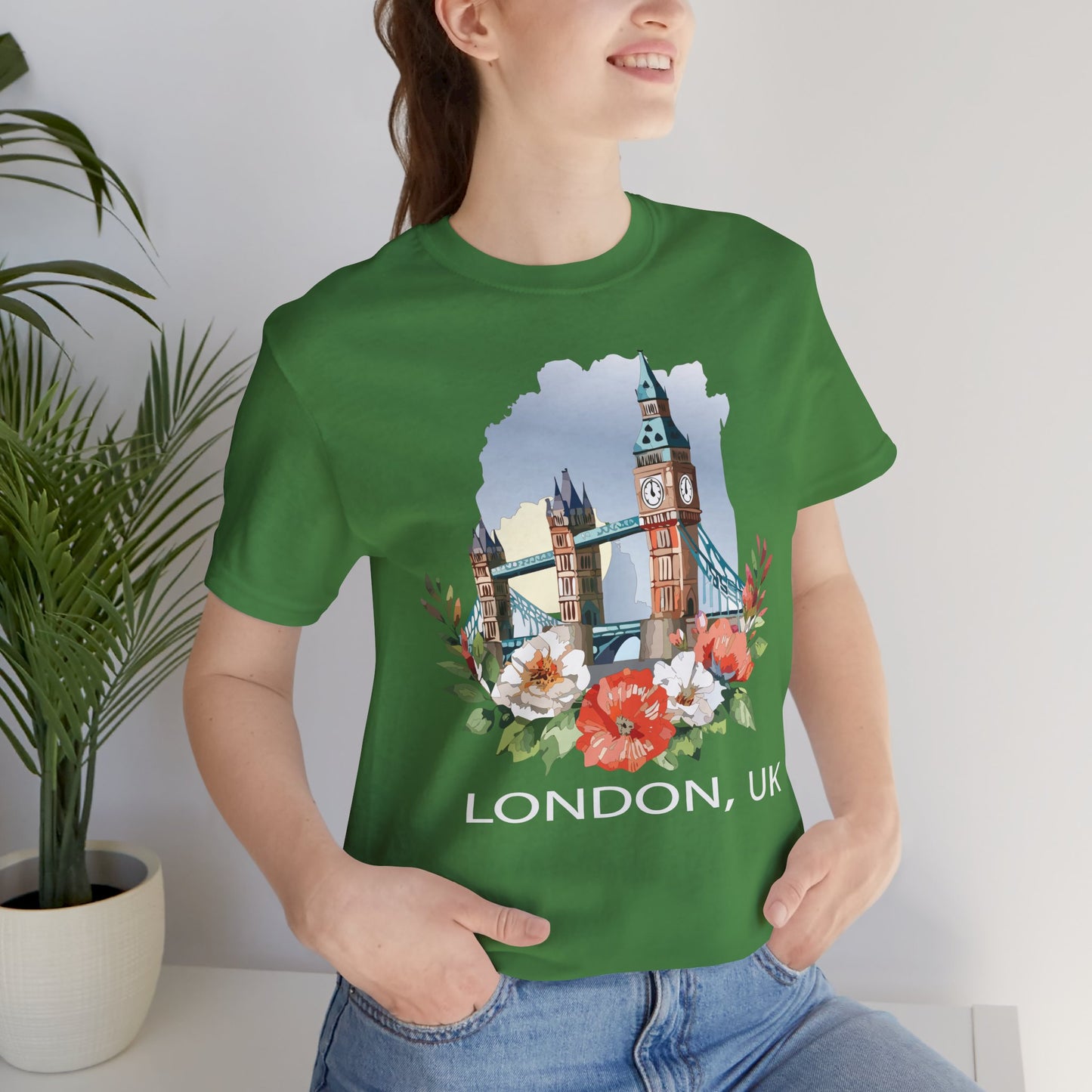 London Shirt, Travel T-Shirt, Tourist Shirts, Tee Shirt with Travel Prints 5