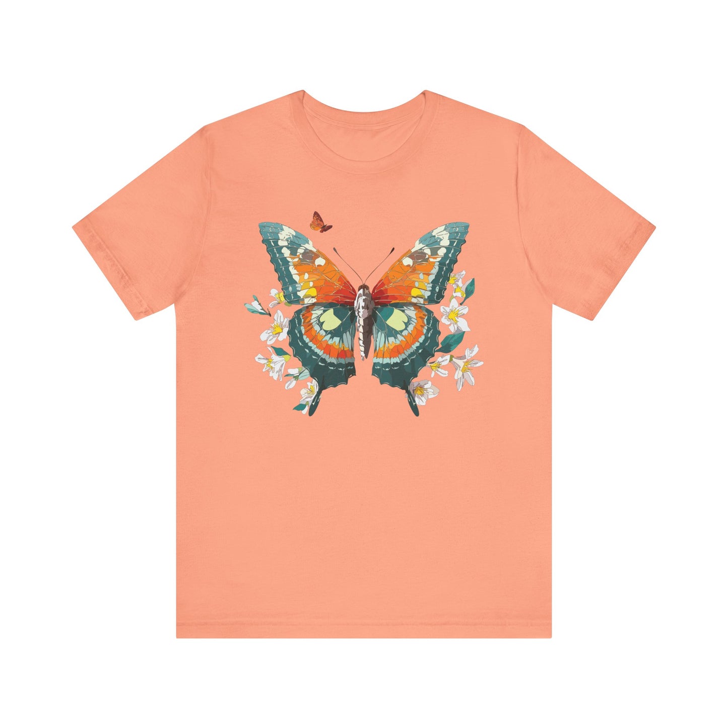 Butterfly Tee Shirt, Shirt with Butterfly