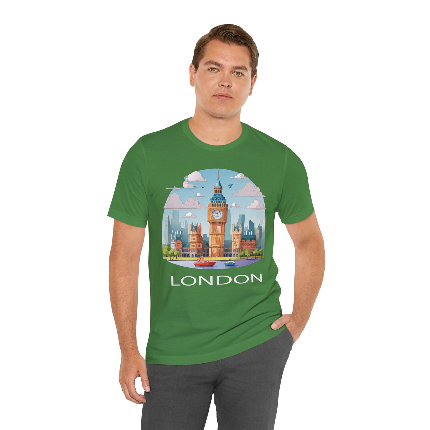 London Shirt, Travel T-Shirt, Tourist Shirts, Tee Shirt with Travel Prints 2