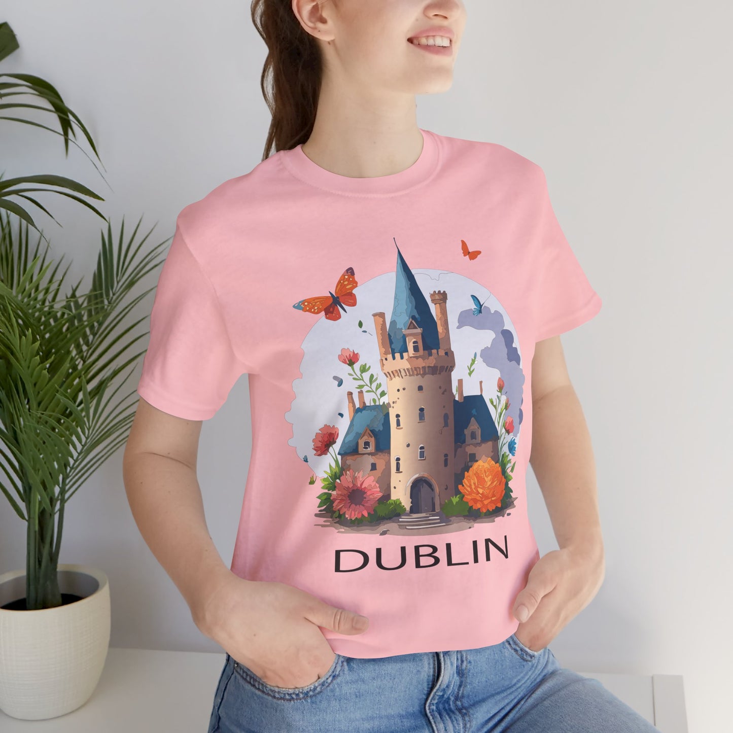 Dublin Shirt, Travel T-Shirt, Tourist Shirts, Tee Shirt with Travel Prints 5