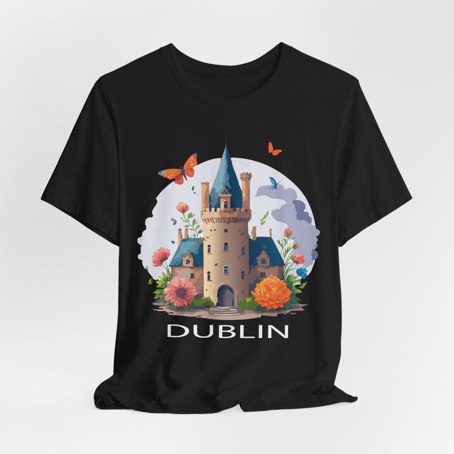 Dublin Shirt, Travel T-Shirt, Tourist Shirts, Tee Shirt with Travel Prints 5