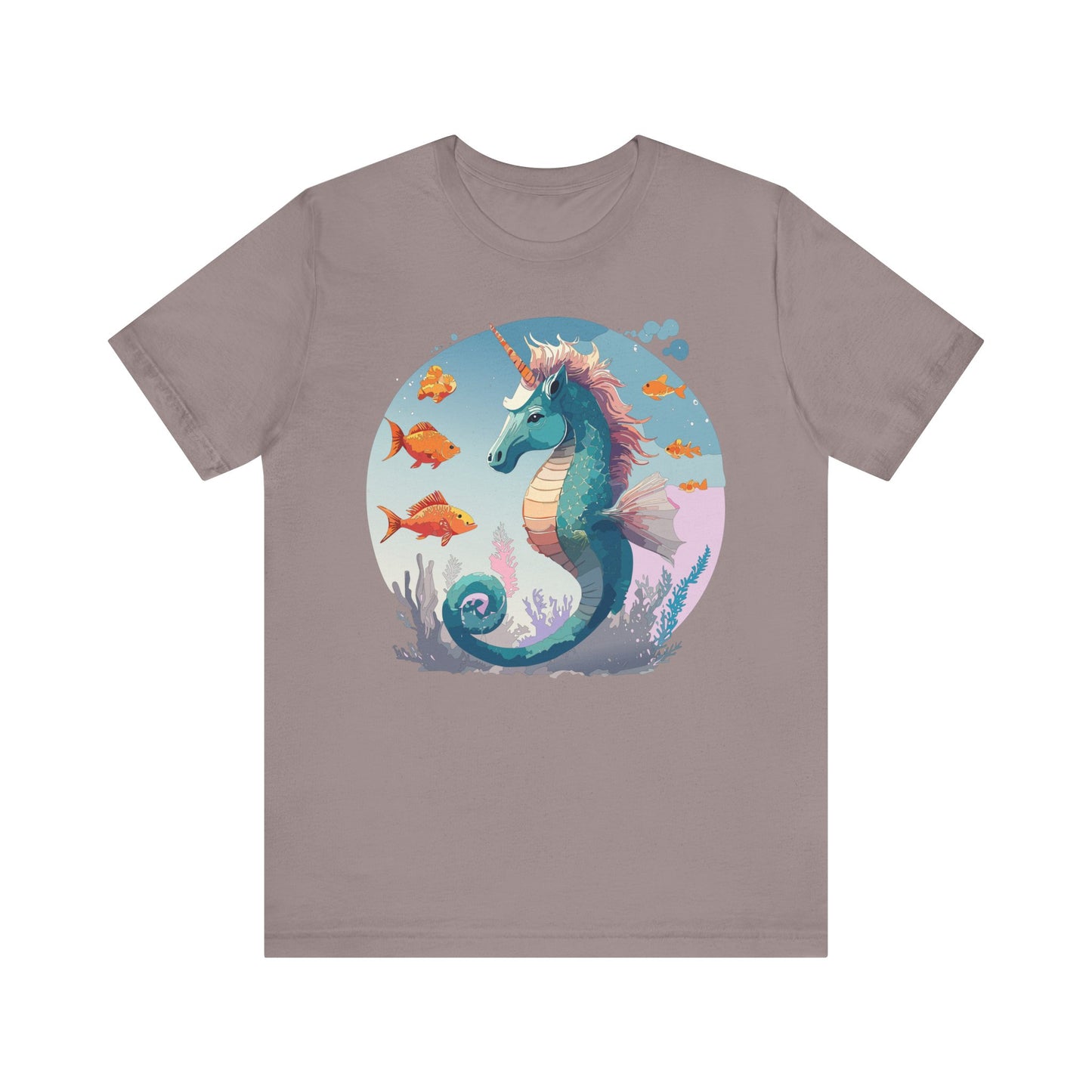 Animals Shirt, Shirt with Seahorse