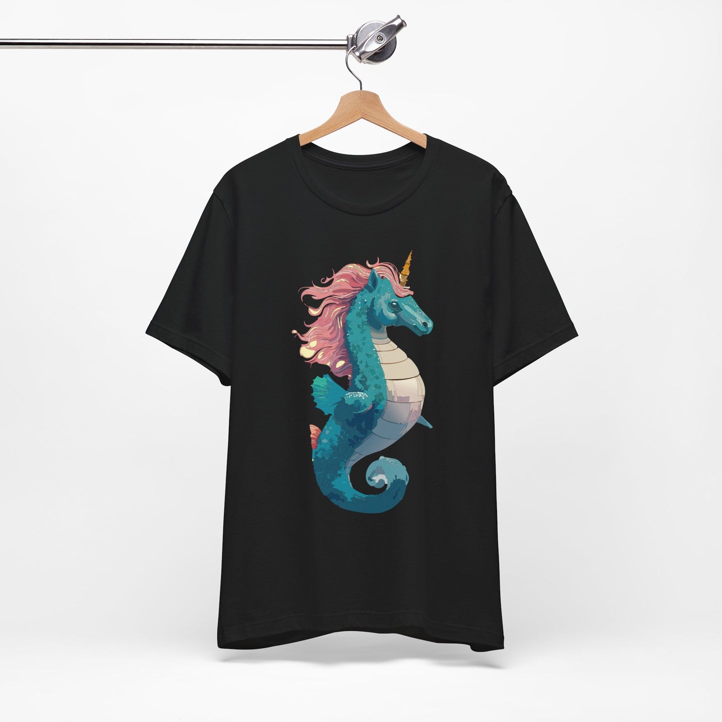 Animals Shirt, Shirt with Seahorse