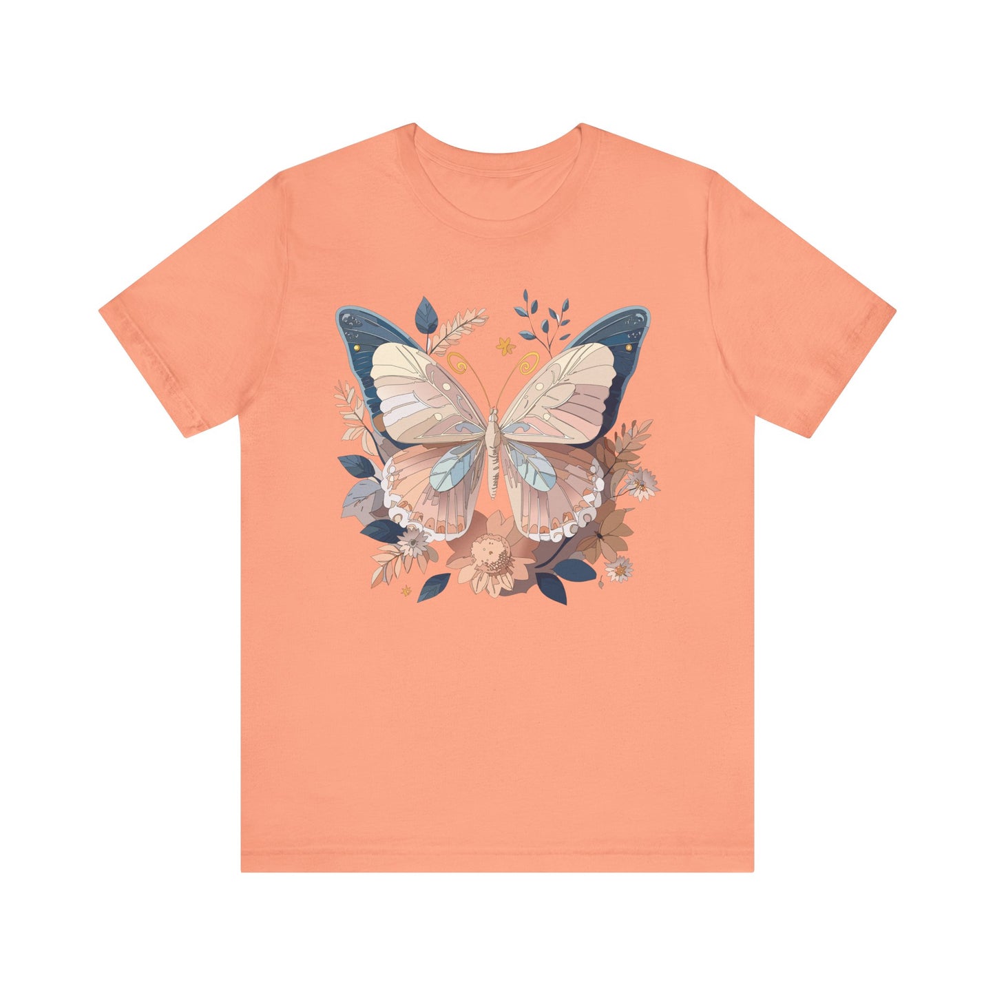 Butterfly Tee Shirt, Shirt with Butterfly