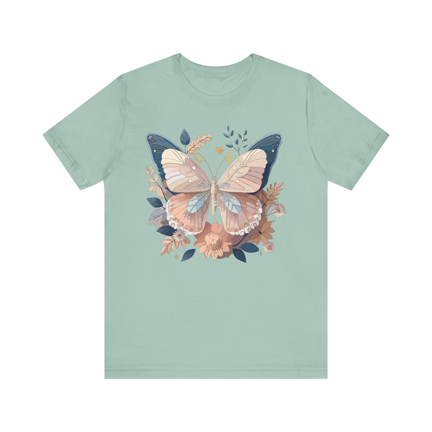 Butterfly Tee Shirt, Shirt with Butterfly